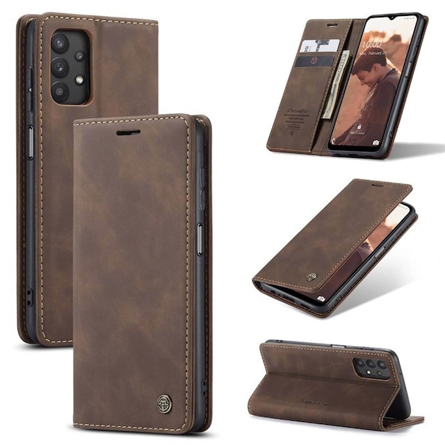 CaseMe Smart FlipCase Samsung Galaxy A32 5G  - kaffe