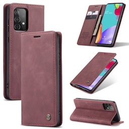 CaseMe Smart FlipCase Samsung Galaxy A72  - bordeaux