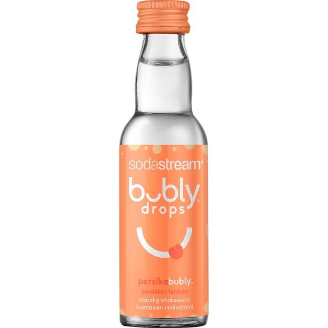 SodaStream Bubly Drops Fersken smagsekstrakt