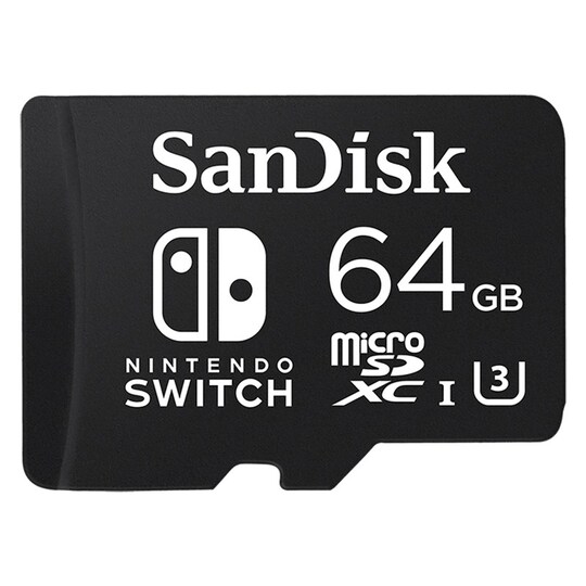 SanDisk Micro SD kort til Nintendo Switch 64 GB | Elgiganten