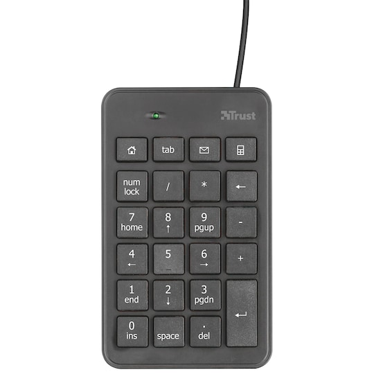 Trust Xalas USB numerisk tastatur | Elgiganten