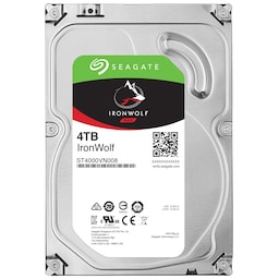 Seagate IronWolf 3.5" intern NAS HDD-harddisk (4 TB)