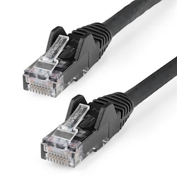 StarTech.com N6LPATCH1MBK, 1 m, Cat6, U/UTP (UTP), RJ-45, RJ-45