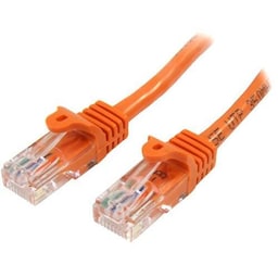 StarTech.com 45PAT50CMOR, 0,5 m, Cat5e, U/UTP (UTP), RJ-45, RJ-45