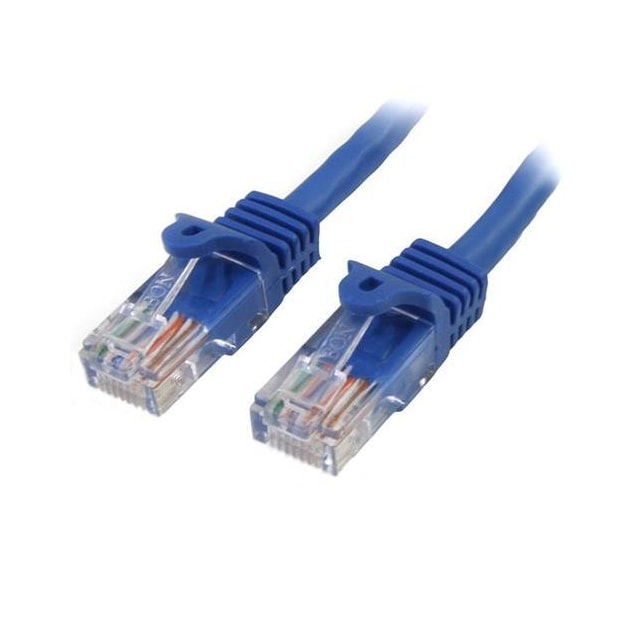 StarTech.com 45PAT2MBL, 2 m, Cat5e, U/UTP (UTP), RJ-45, RJ-45