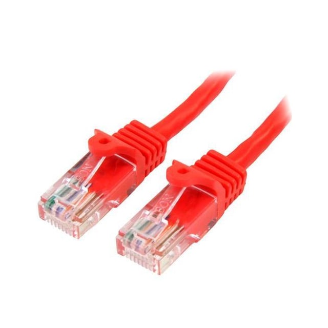 StarTech.com 45PAT1MRD, 1 m, Cat5e, U/UTP (UTP), RJ-45, RJ-45