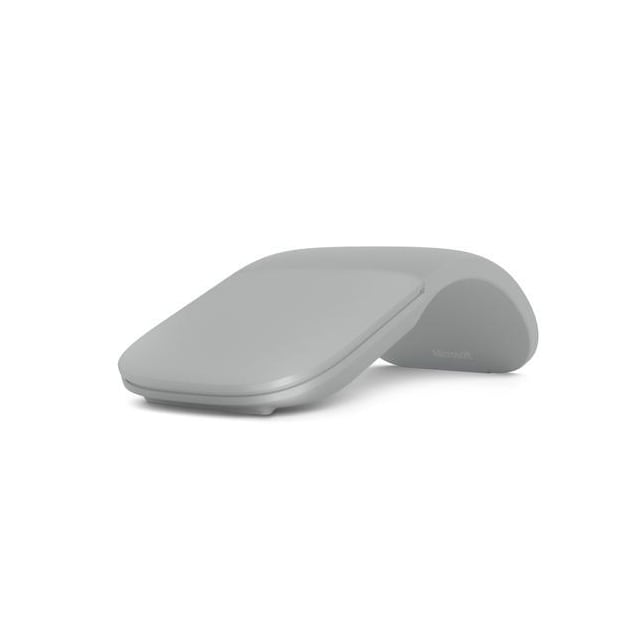 Microsoft Surface Arc Mouse, Ambidextrous, BlueTrack, Bluetooth, 1000 dpi, Grå