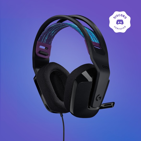 Logitech G335 gaming headset (Black) | Elgiganten