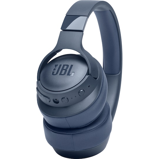 JBL Tune 760NC trådløse around-ear høretelefoner (blå) | Elgiganten