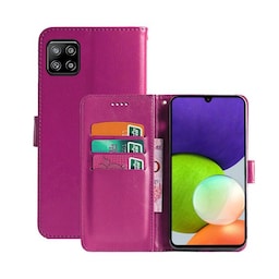 Wallet Cover 3-kort Samsung Galaxy A22 5G  - lyserød