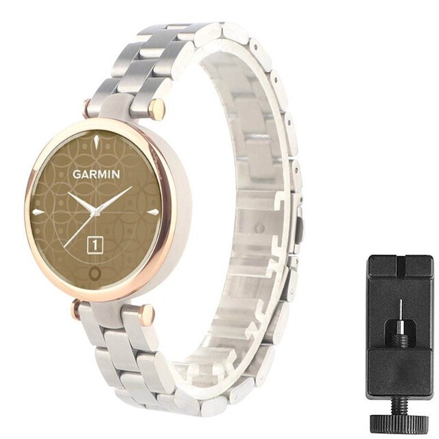 Armbånd rustfrit stål Garmin Lily - Silver