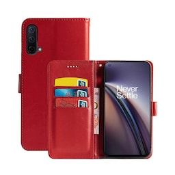 Wallet Cover 3-kort OnePlus Nord CE 5G  - rød