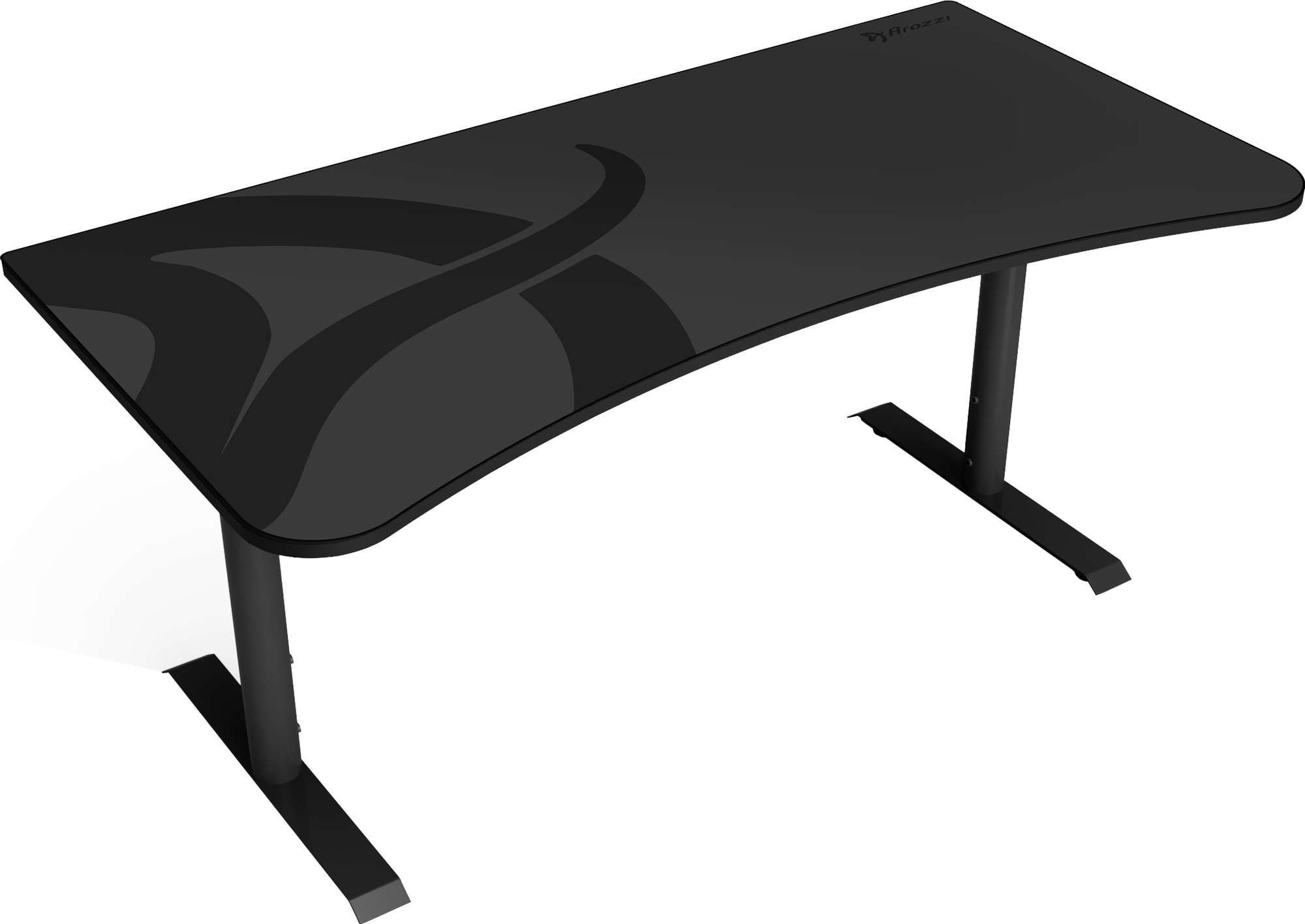 Arozzi Arena gaming skrivebord (mørkegrå) | Elgiganten
