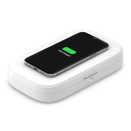 Belkin BOOST↑CHARGE, Indendørs, Strøm, Trådløs opladning, Hvid