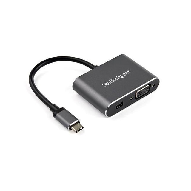 StarTech.com CDP2MDPVGA, USB Type-C, 1, VGA (D-Sub) udgang, 3840 x 2160 pixel