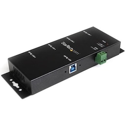 StarTech.com ST4300USBM, USB 3.2 Gen 1 (3.1 Gen 1) Type-B, USB 3.2 Gen 1 (3.1 Gen 1) Type-A, 5000 Mbit/s, Sort, Stål, Strøm, USB