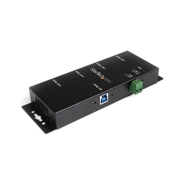 StarTech.com ST4300USBM, USB 3.2 Gen 1 (3.1 Gen 1) Type-B, USB 3.2 Gen 1 (3.1 Gen 1) Type-A, 5000 Mbit/s, Sort, Stål, Strøm, USB