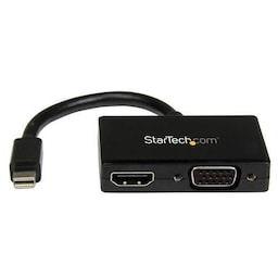 StarTech.com MDP2HDVGA, 0,15 m, 1920 x 1200 pixel, 720p,1080p, Sort, CE, FCC, REACH, 0 - 60 °C
