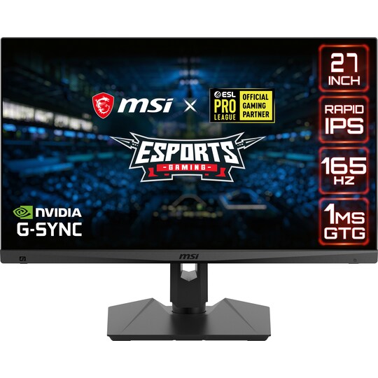 MSI Optix MAG274QRF 27" gaming skærm | Elgiganten