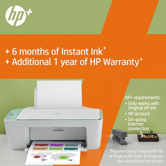 HP DeskJet 2722e Inkjet AIO printer | Elgiganten