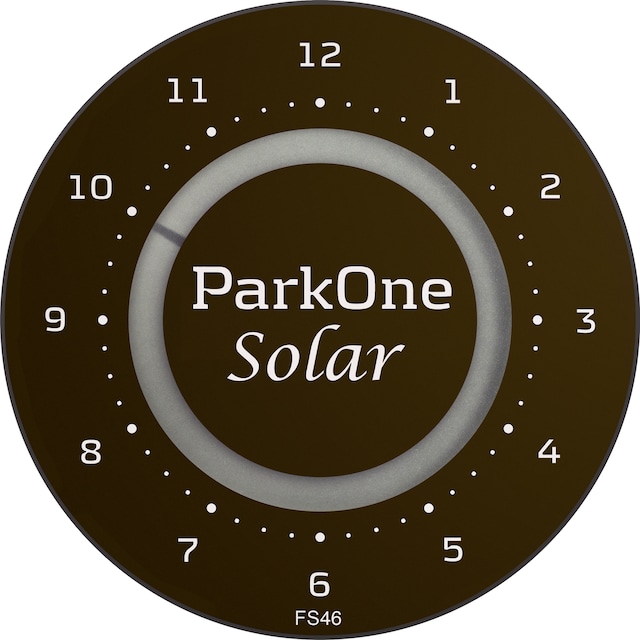 ParkOne Solar parkeringsskive PARKONE7010