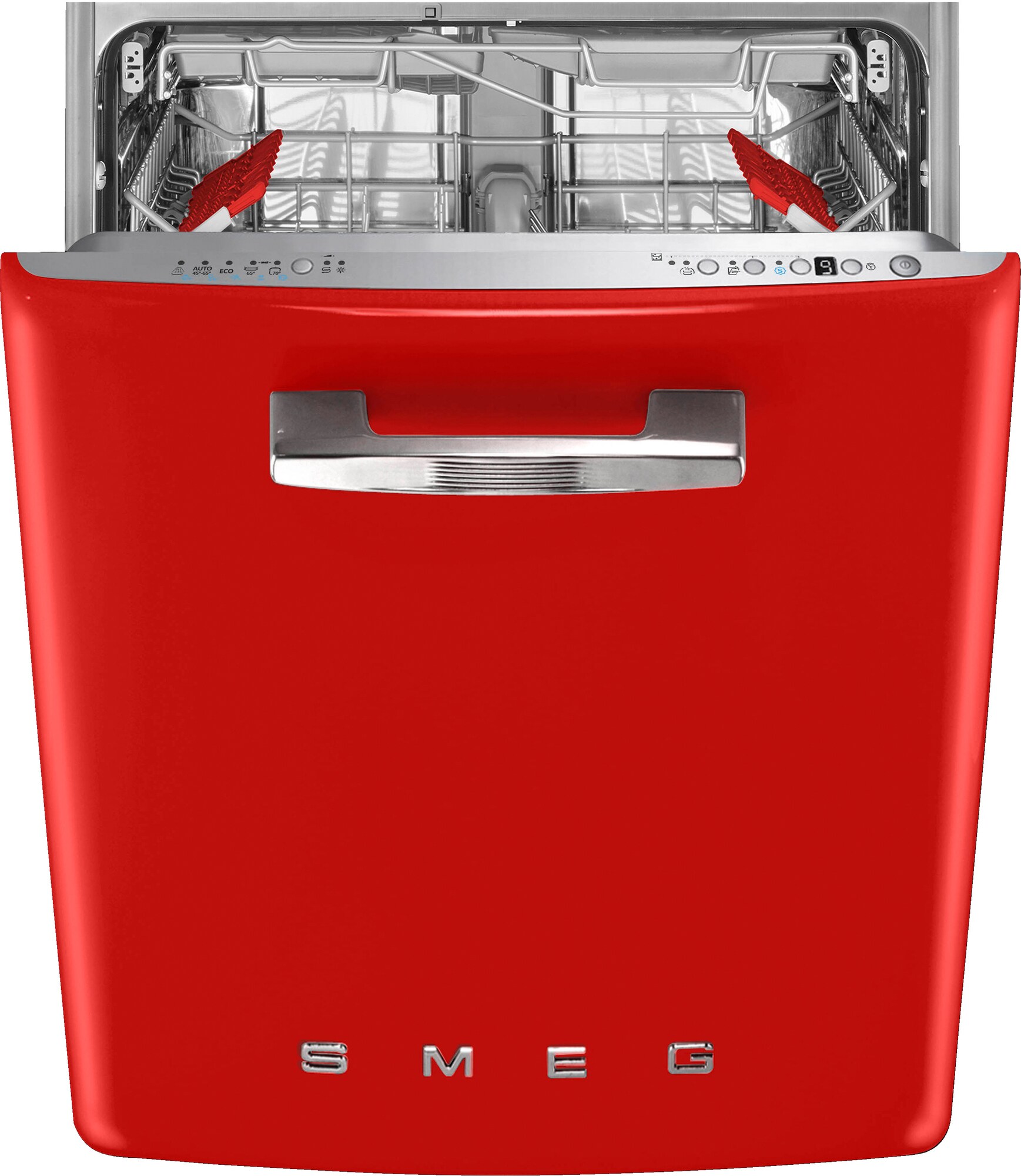 Smeg 50 s style opvaskemaskine STFABRD3 (rød) | Elgiganten