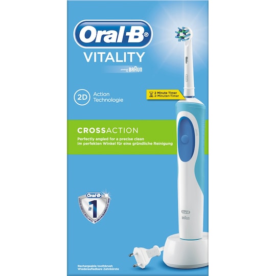 Oral-B Vitality D12 elektrisk tandbørste | Elgiganten