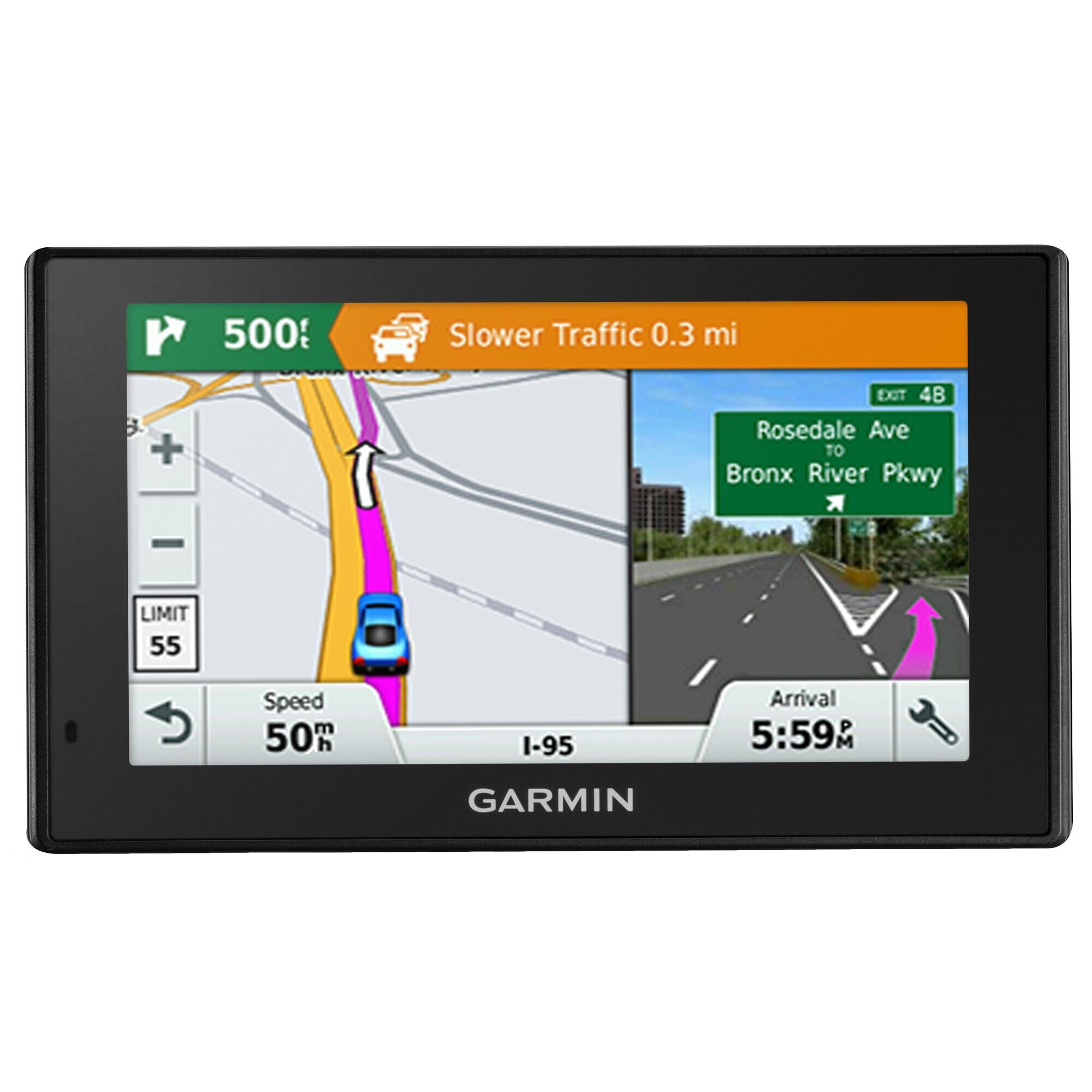 Garmin DriveSmart 50LMT-D Vesturopa GPS | Elgiganten