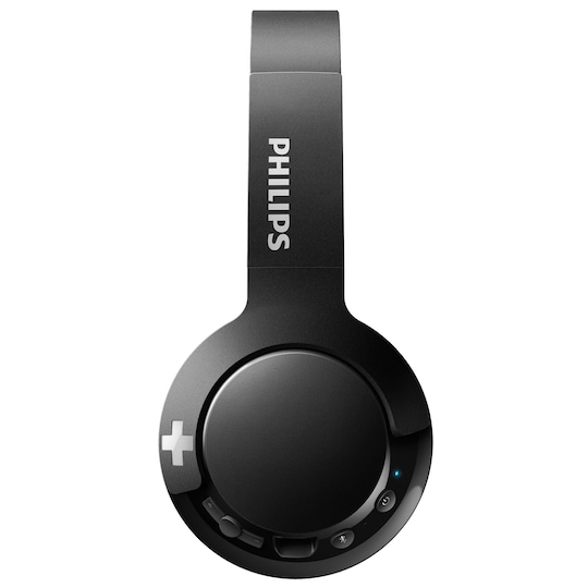 Philips Bass+ trådløse on-ear hovedtelefoner - sort | Elgiganten