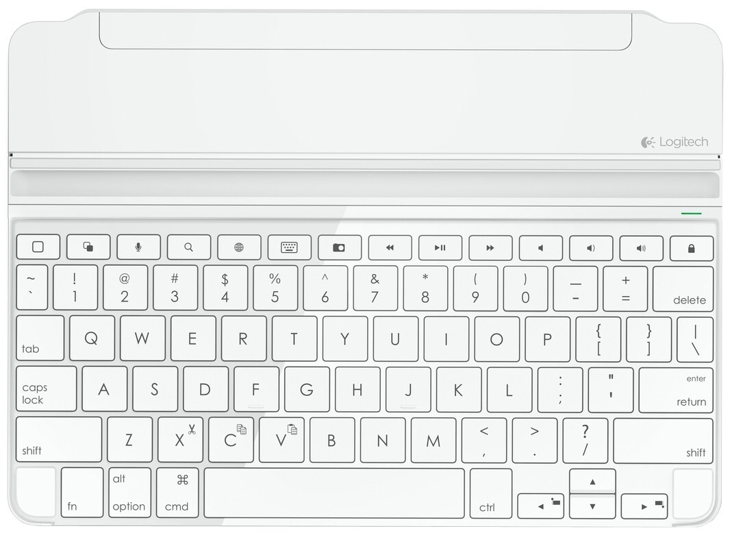 Logitech UltraThin iPad Air tastaturcover - sølv | Elgiganten