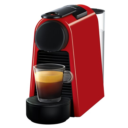 Nespresso Essenza Mini kapselmaskine D30 (rød) | Elgiganten