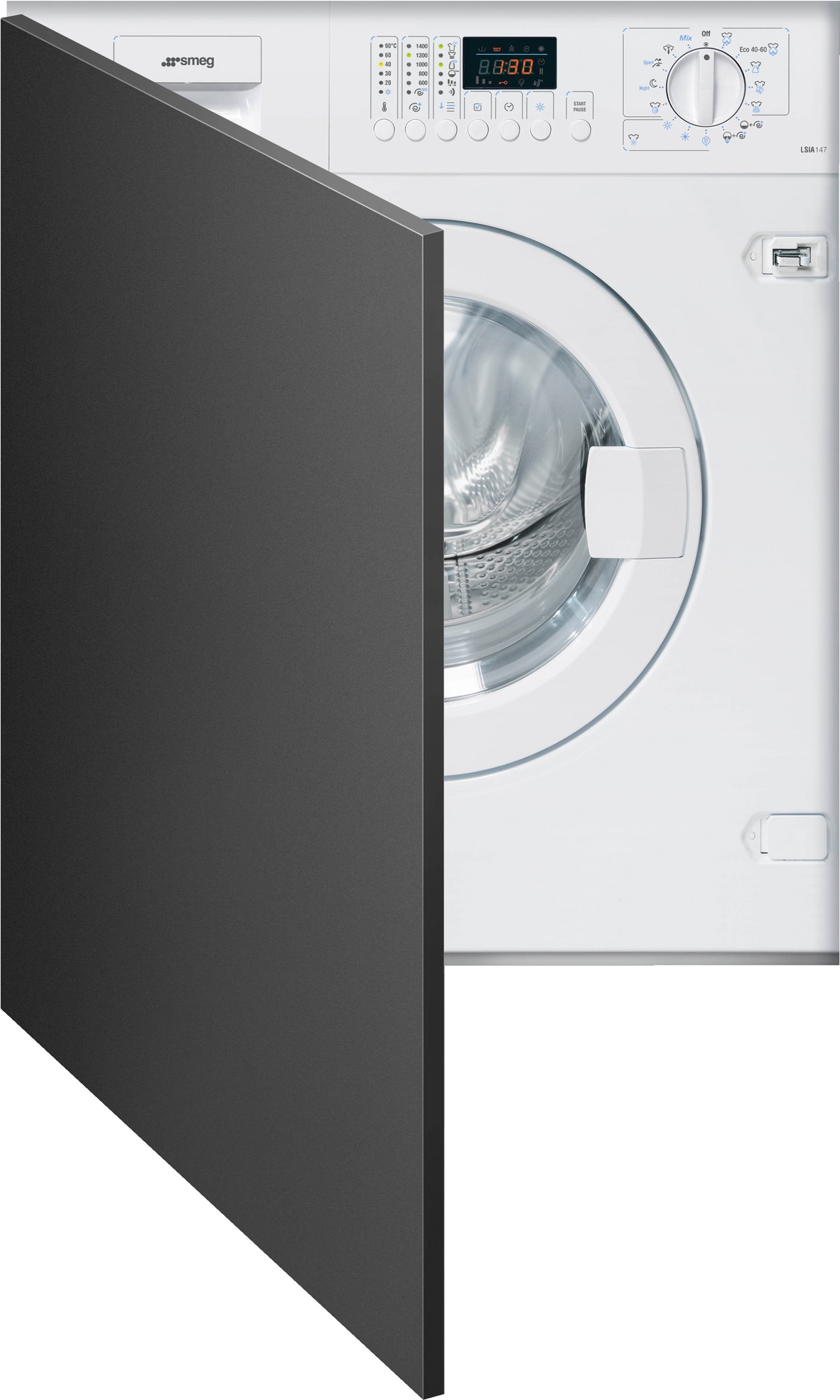 Smeg vaskemaskine/tørretumbler LSIA147 (indbygget 7/4 kg)