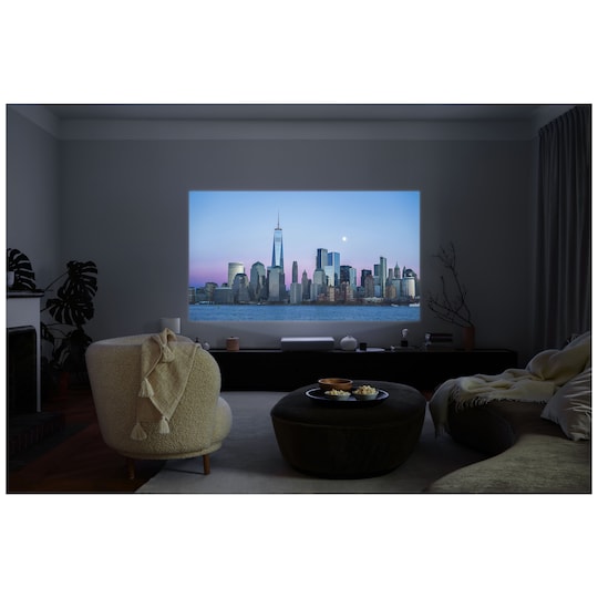 Samsung Lsp9t The Premiere Smart 4k Uhd Triple Laserprojektor Elgiganten