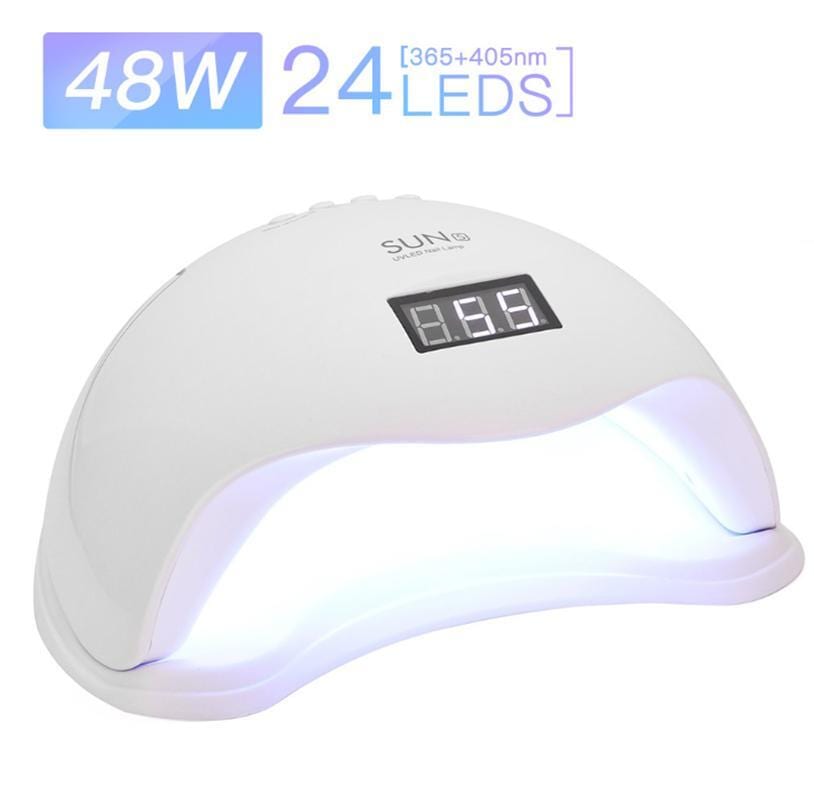 LED-lys til neglegel - 48W - Hvid | Elgiganten