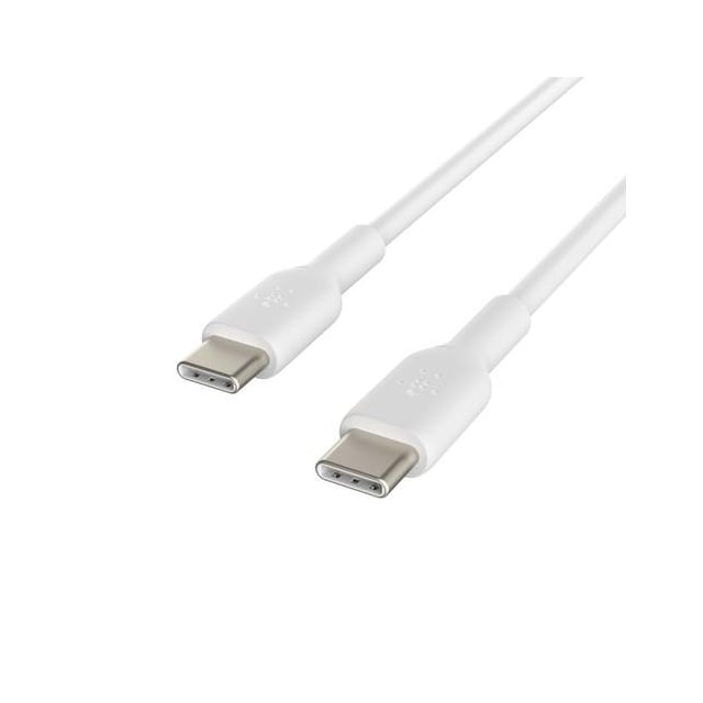 Belkin CAB003BT1MWH, 1 m, USB C, USB C, Hvid