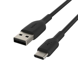 Belkin CAB001BT2MBK, 2 m, USB A, USB C, Sort