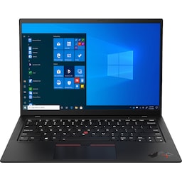 Lenovo ThinkPad X1 Carbon Gen 9 14" 4G LTE bærbar computer i7/16/512 GB (sort)