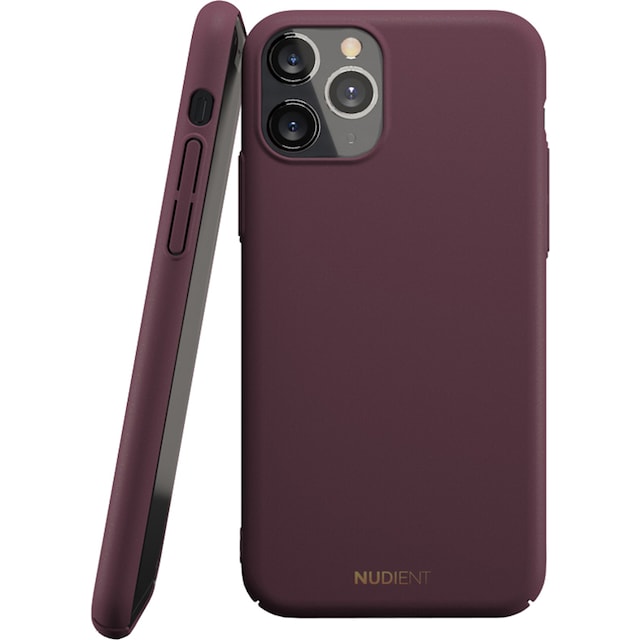 Nudient iPhone 11 Pro Max cover (sangria red)