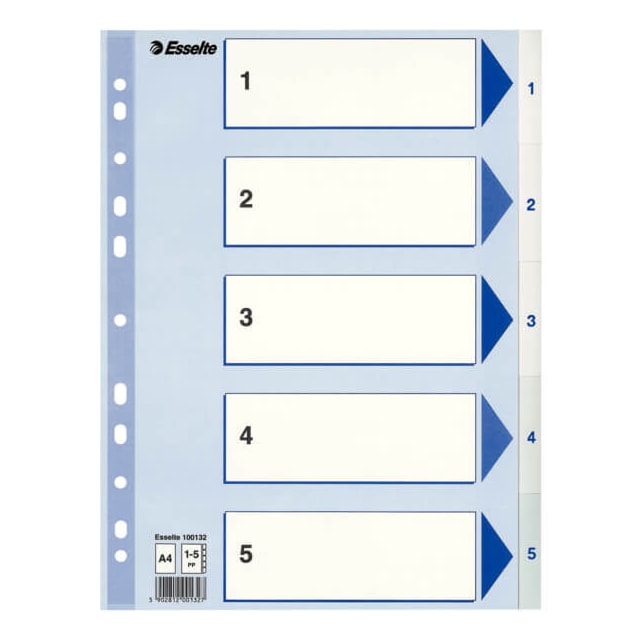 ESSELTE Register Non-Stop A4/1-5