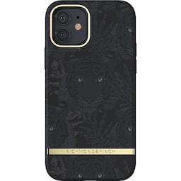 Richmond & Finch iPhone 12 Pro cover (black tiger)