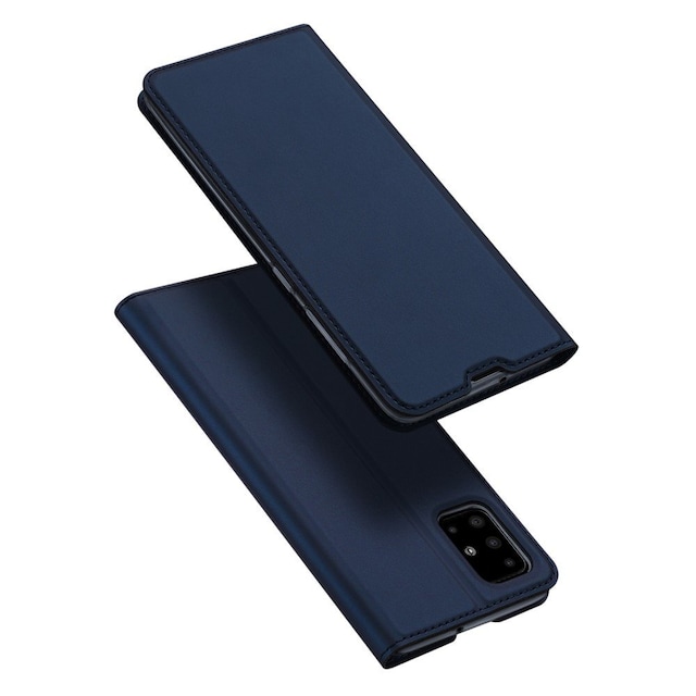 Samsung Galaxy A71 DUX DUCIS Skin Pro Series Stativ Flip-Taske - Blå