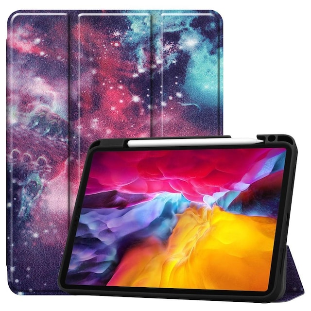 Til iPad Pro 11 2021 Trifoldet stativdæksel til tablettaske - Plads