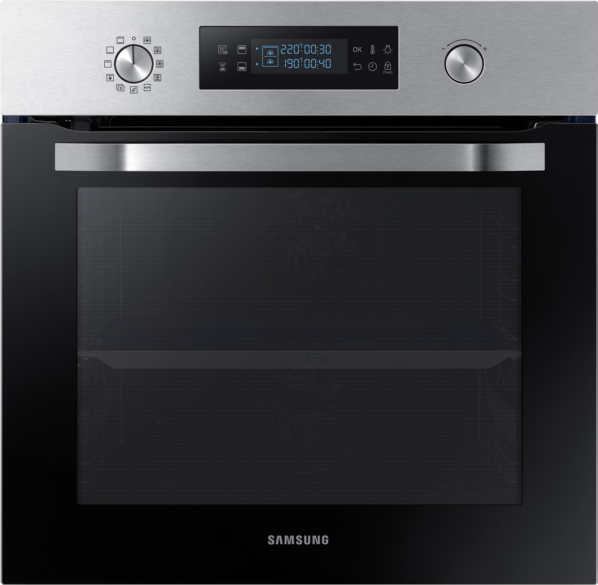 Samsung Dual Cook indbygget ovn NV68R3572RS | Elgiganten