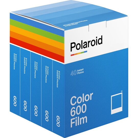 Polaroid 600 Color instant film 5-pak | Elgiganten
