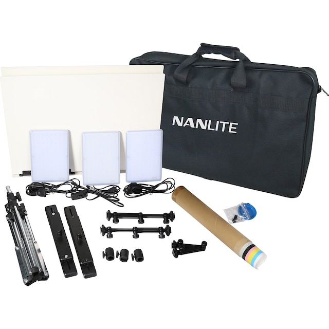 Nanlite Compac 20 3-panel LED-lyssæt