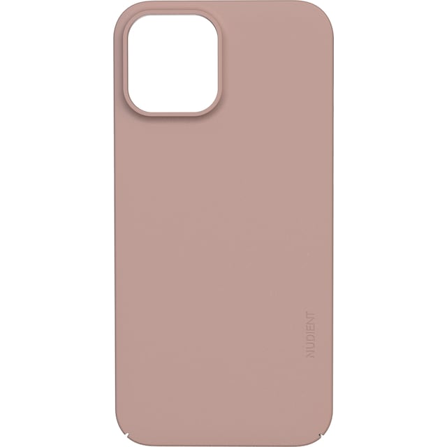 Nudient V3 cover til iPhone 12 Pro Max (dusty pink)