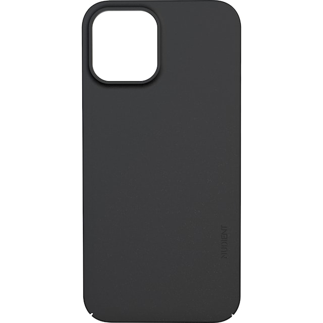 Nudient V3 cover til iPhone 12 Pro Max (ink black)