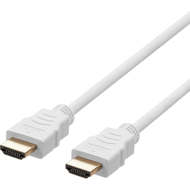 Deltaco Ultra High Speed HDMI kabel (2 m/hvid)