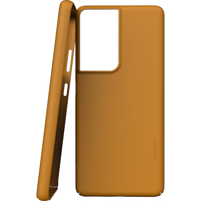 Nudient Samsung Galaxy S21 Ultra cover (saffron yellow)