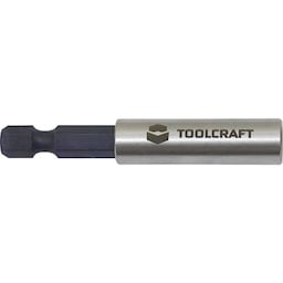 TOOLCRAFT TO-6918741 Bitholder 6,3 mm (1/4) med magnet